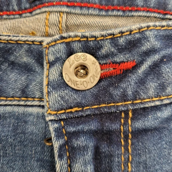 Limited Edition Lee 101+ Jeans W28 L27 Casual Coastal Cowgirl - Picture 8 of 14